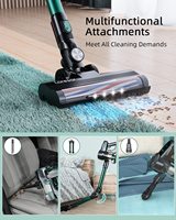 Laresar odkurzacz domowy moc ssania odkurzacz samochodowy pionowy czysty odkurzacz ręczny zamiatarka maszyna do mycia 4